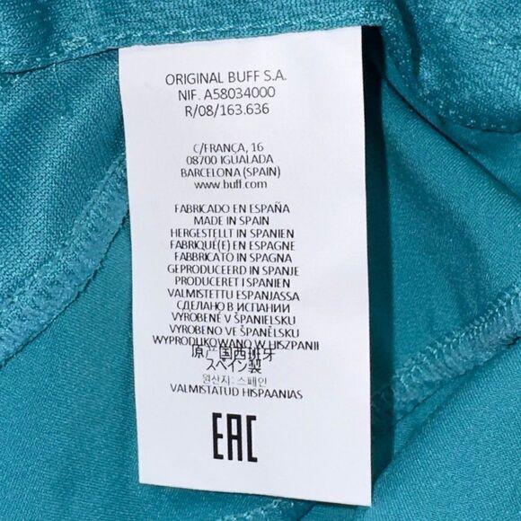 Buff Pack Trek Packable Outdoor Cap Hat Deep Sea Blue Women's OS - Picture 8 of 8